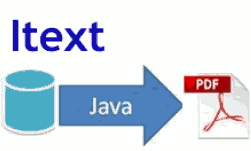 Itext Table Example