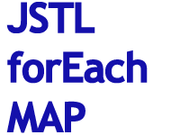 JSTL forEach Map Iteration 
