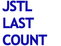 JSTL Last Using varStatus