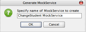 Modify MockService Name