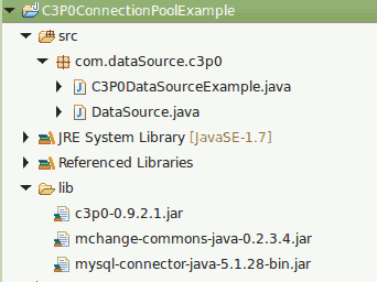 C3P0 Connection Pooling Example