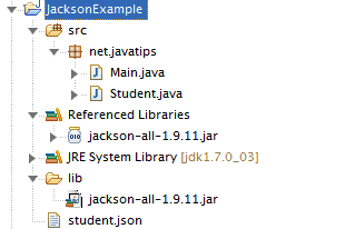 Convert Java Object To JSON Using Jackson