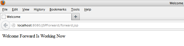 JSP Forward Example