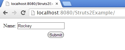 Struts 2 Example