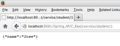 Spring MVC 4 REST Example