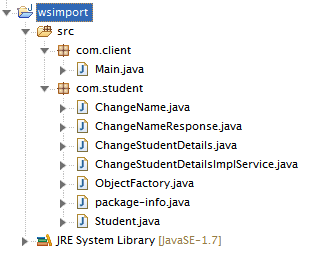 wsimport Example